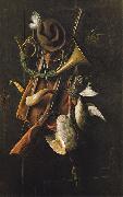 William Michael Harnett After the Hunt oil painting